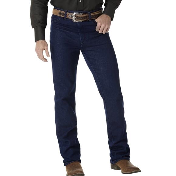 Wrangler Cowboy Cut Slim Fit Stretch Denim Jean Pant Men 30 Like New Pre-washed - Picture 1 of 6